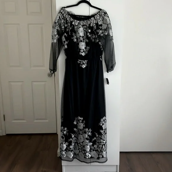 INC International Concepts | Dresses | Black Long Dress With Embroidery White Flowers Size Brand Inc | Poshmark INC International Concepts | Dresses | Black Long Dress With Embroidery White Flowers Size Brand Inc | Poshmark